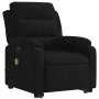 Verstellbarer Massagesessel aus schwarzem Samt von , Sessel - Ref: Foro24-3205131, Preis: 354,93 €, Rabatt: %