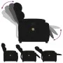 Verstellbarer Massagesessel aus schwarzem Samt von , Sessel - Ref: Foro24-3205131, Preis: 354,93 €, Rabatt: %