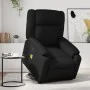 Sillón de masaje elevable eléctrico cuero sintético negro de , Sillones - Ref: Foro24-3205171, Precio: 354,93 €, Descuento: %