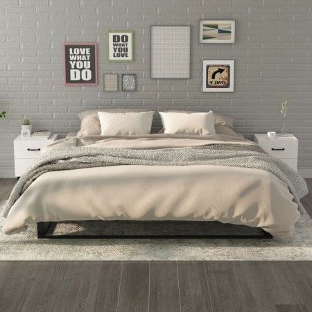 Nachttische 2 Stück weiß 40x35x47,5 cm von vidaXL, Nachttische - Ref: Foro24-811989, Preis: 83,22 €, Rabatt: %