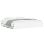 Estructura cama con cajones madera ingeniería blanca 200x200 cm de , Camas y somieres - Ref: Foro24-3207245, Precio: 175,04 €