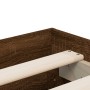 Cama con cajones madera ingeniería marrón roble 200x200 cm de , Camas y somieres - Ref: Foro24-3207251, Precio: 226,51 €, Des...