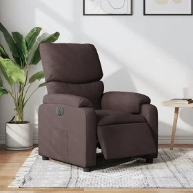 Dark Brown Fabric Electric Recliner by , Armchairs - Ref: Foro24-3204805, Price: 245,51 €, Discount: %