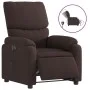 Elektrischer Liegesessel aus dunkelbraunem Stoff von , Sessel - Ref: Foro24-3204805, Preis: 245,51 €, Rabatt: %