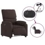 Elektrischer Liegesessel aus dunkelbraunem Stoff von , Sessel - Ref: Foro24-3204805, Preis: 245,51 €, Rabatt: %