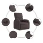 Elektrischer Liegesessel aus dunkelbraunem Stoff von , Sessel - Ref: Foro24-3204805, Preis: 245,51 €, Rabatt: %