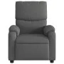 Electric massage recliner dark gray fabric by , Armchairs - Ref: Foro24-3204813, Price: 253,46 €, Discount: %