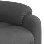 Electric massage recliner dark gray fabric by , Armchairs - Ref: Foro24-3204813, Price: 253,46 €, Discount: %