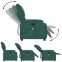 Elektrischer Massagesessel aus dunkelgrünem Stoff von , Sessel - Ref: Foro24-3204818, Preis: 233,15 €, Rabatt: %