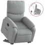 Hellgrauer, anhebbarer Liegesessel aus Stoff von , Sessel - Ref: Foro24-3204824, Preis: 306,49 €, Rabatt: %