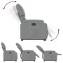 Hellgrauer, anhebbarer Liegesessel aus Stoff von , Sessel - Ref: Foro24-3204824, Preis: 306,49 €, Rabatt: %
