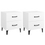 Nachttische 2 Stück weiß 40x35x47,5 cm von vidaXL, Nachttische - Ref: Foro24-811989, Preis: 83,22 €, Rabatt: %