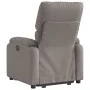 Liftable recliner taupe gray fabric by , Armchairs - Ref: Foro24-3204832, Price: 268,49 €, Discount: %