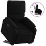 Sillón reclinable elevable tela negro de , Sillones - Ref: Foro24-3204826, Precio: 267,13 €