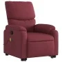 Sillón reclinable de masaje elevable tela rojo tinto de , Sillones - Ref: Foro24-3204839, Precio: 301,53 €, Descuento: %