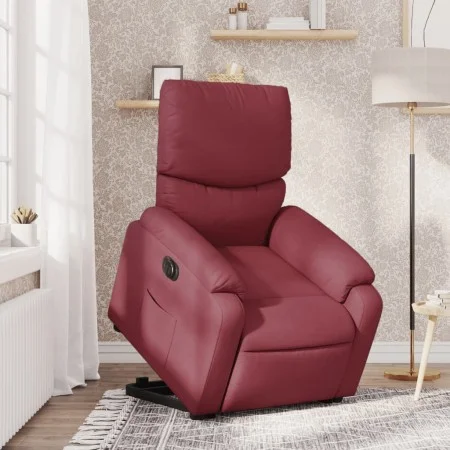 Red Fabric Electric Liftable Recliner Chair by , Armchairs - Ref: Foro24-3204851, Price: 329,80 €, Discount: %