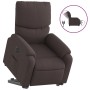 Dark Brown Fabric Electric Liftable Recliner Chair by , Armchairs - Ref: Foro24-3204853, Price: 321,33 €, Discount: %