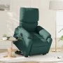 Sillón masaje eléctrico reclinable elevable tela verde oscuro de , Sillones - Ref: Foro24-3204866, Precio: 326,57 €, Descuent...