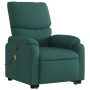 Elektrischer Massagesessel, hochklappbar, aus dunkelgrünem Stoff von , Sessel - Ref: Foro24-3204866, Preis: 306,76 €, Rabatt: %