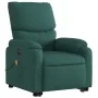 Elektrischer Massagesessel, hochklappbar, aus dunkelgrünem Stoff von , Sessel - Ref: Foro24-3204866, Preis: 326,68 €, Rabatt: %