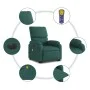 Sillón masaje eléctrico reclinable elevable tela verde oscuro de , Sillones - Ref: Foro24-3204866, Precio: 326,57 €, Descuent...
