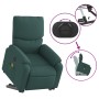 Elektrischer Massagesessel, hochklappbar, aus dunkelgrünem Stoff von , Sessel - Ref: Foro24-3204866, Preis: 306,76 €, Rabatt: %