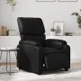 Sillón reclinable eléctrico de cuero sintético negro de , Sillones - Ref: Foro24-3204872, Precio: 253,37 €, Descuento: %