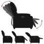 Sillón reclinable eléctrico de cuero sintético negro de , Sillones - Ref: Foro24-3204872, Precio: 253,37 €, Descuento: %