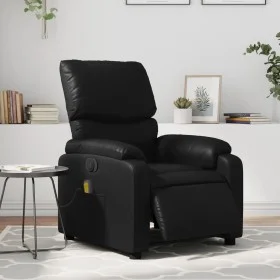 Elektrischer Massage-Liegestuhl aus schwarzem Kunstleder von , Sessel - Ref: Foro24-3204879, Preis: 238,03 €, Rabatt: %