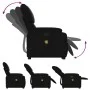 Black Artificial Leather Foot Massage Recliner by , Armchairs - Ref: Foro24-3204893, Price: 271,21 €, Discount: %