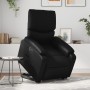 Black synthetic leather electric recliner and lift chair by , Armchairs - Ref: Foro24-3204900, Price: 315,30 €, Discount: %