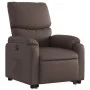 Sillón reclinable elevable eléctrico de cuero sintético marrón de , Sillones - Ref: Foro24-3204902, Precio: 374,34 €, Descuen...