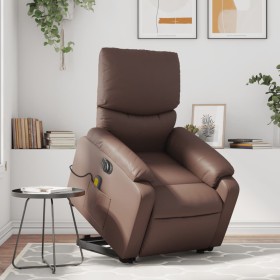 Elektrischer Massagesessel aus braunem Kunstleder von , Sessel - Ref: Foro24-3204909, Preis: 366,53 €, Rabatt: %