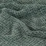 Dark green cotton blanket 125x150 cm by vidaXL, Blankets - Ref: Foro24-133758, Price: 28,89 €, Discount: %