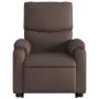 Elektrischer Massagesessel aus braunem Kunstleder von , Sessel - Ref: Foro24-3204909, Preis: 393,60 €, Rabatt: %