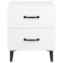 Nachttische 2 Stück weiß 40x35x47,5 cm von vidaXL, Nachttische - Ref: Foro24-811989, Preis: 83,22 €, Rabatt: %