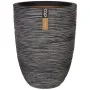 Capi Vase Nature Rib elegant low anthracite gray 36x47 cm KOFZ782 by Capi, Pots and planters - Ref: Foro24-424229, Price: 80,...