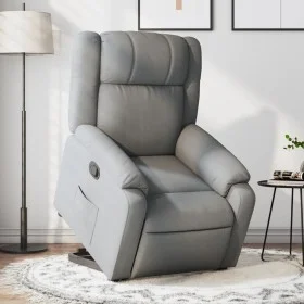 Light Gray Fabric Liftable Recliner by , Armchairs - Ref: Foro24-3205202, Price: 267,39 €, Discount: %
