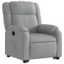 Sillón reclinable elevable de tela gris claro de , Sillones - Ref: Foro24-3205202, Precio: 267,39 €, Descuento: %