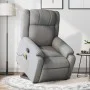 Sillón de masaje reclinable de pie de tela gris claro de , Sillones - Ref: Foro24-3205214, Precio: 295,52 €, Descuento: %