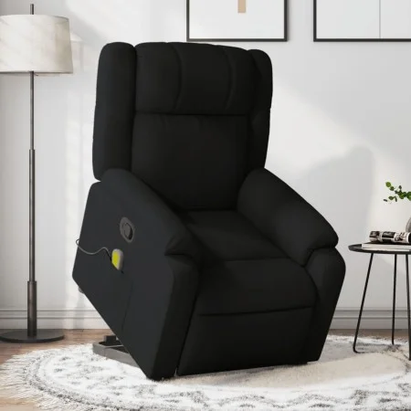 Anhebbarer Massagesessel aus schwarzem Stoff von , Sessel - Ref: Foro24-3205216, Preis: 300,30 €, Rabatt: %