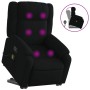Sillón reclinable de masaje elevable tela negro de , Sillones - Ref: Foro24-3205216, Precio: 281,46 €, Descuento: %