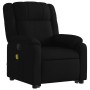 Black Fabric Liftable Massage Recliner by , Armchairs - Ref: Foro24-3205216, Price: 281,34 €, Discount: %
