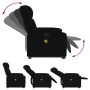 Sillón reclinable de masaje elevable tela negro de , Sillones - Ref: Foro24-3205216, Precio: 281,46 €, Descuento: %