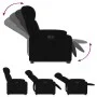 Elektrisch anhebbarer Liegestuhl aus schwarzem Stoff von , Sessel - Ref: Foro24-3205228, Preis: 316,29 €, Rabatt: %