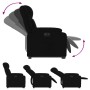 Sillón eléctrico reclinable elevable de tela negro de , Sillones - Ref: Foro24-3205228, Precio: 297,53 €, Descuento: %