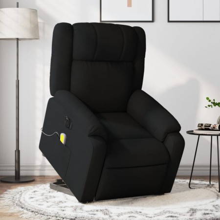Black Fabric Liftable Reclining Electric Massage Chair by , Armchairs - Ref: Foro24-3205240, Price: 324,81 €, Discount: %