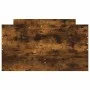 Smoked oak bed frame with drawers 100x200 cm by , Beds and slatted bases - Ref: Foro24-3207368, Price: 156,56 €, Discount: %