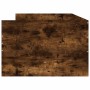 Bettgestell aus geräucherter Eiche mit Schubladen 100x200 cm von , Betten und Lattenroste - Ref: Foro24-3207340, Preis: 167,5...
