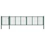 Puerta de jardín de acero verde 500x75 cm de vidaXL, Puertas de jardín - Ref: Foro24-144316, Precio: 410,72 €, Descuento: %